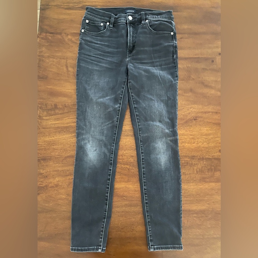 J. Crew Charcoal Denim Jeans
